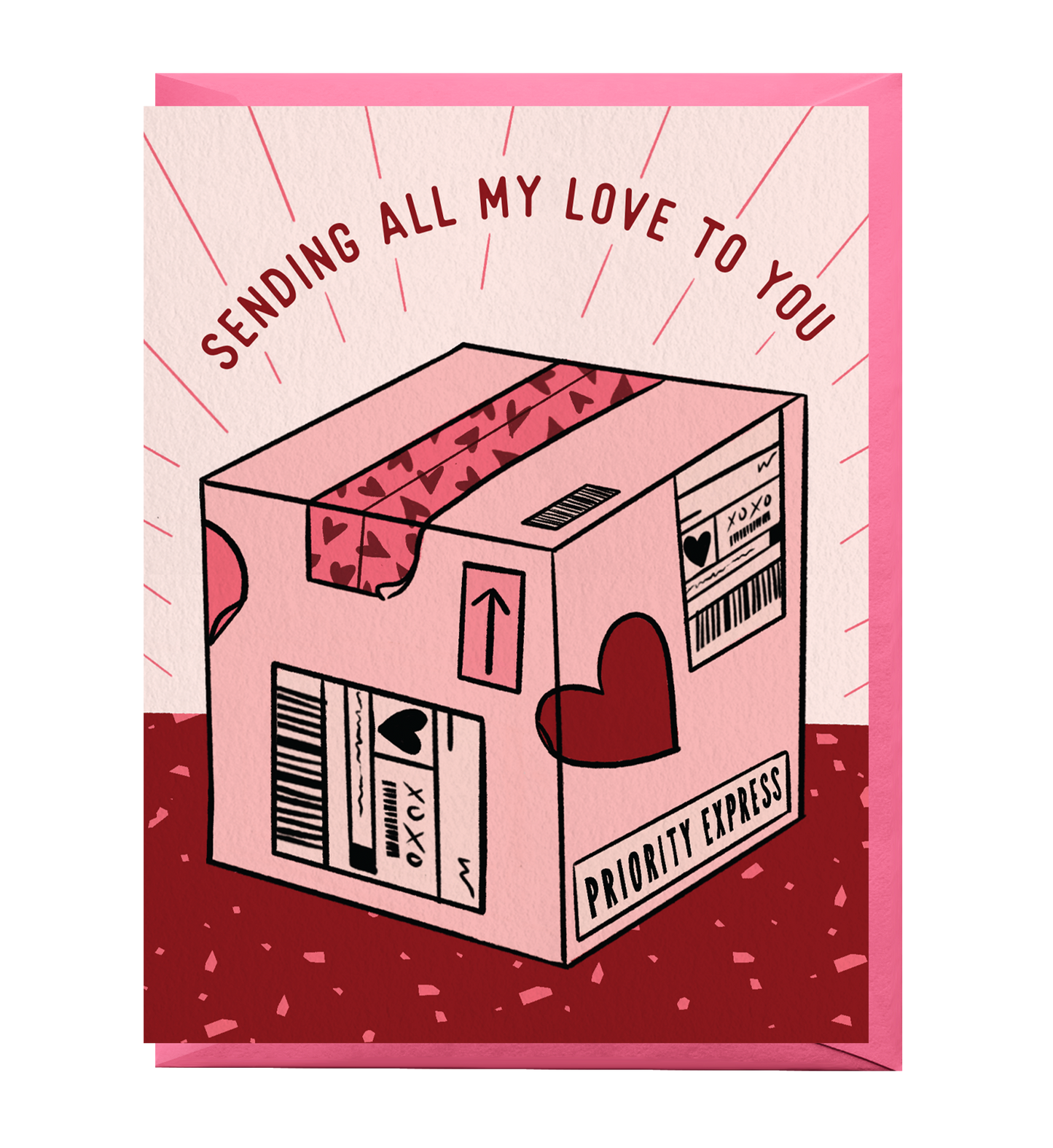 Sending Love Card