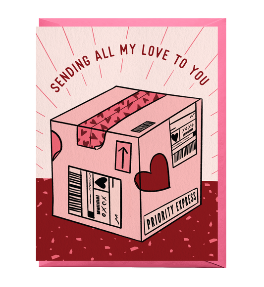 Sending Love Card