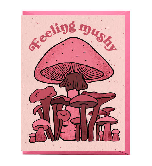 Mushroom Love Card