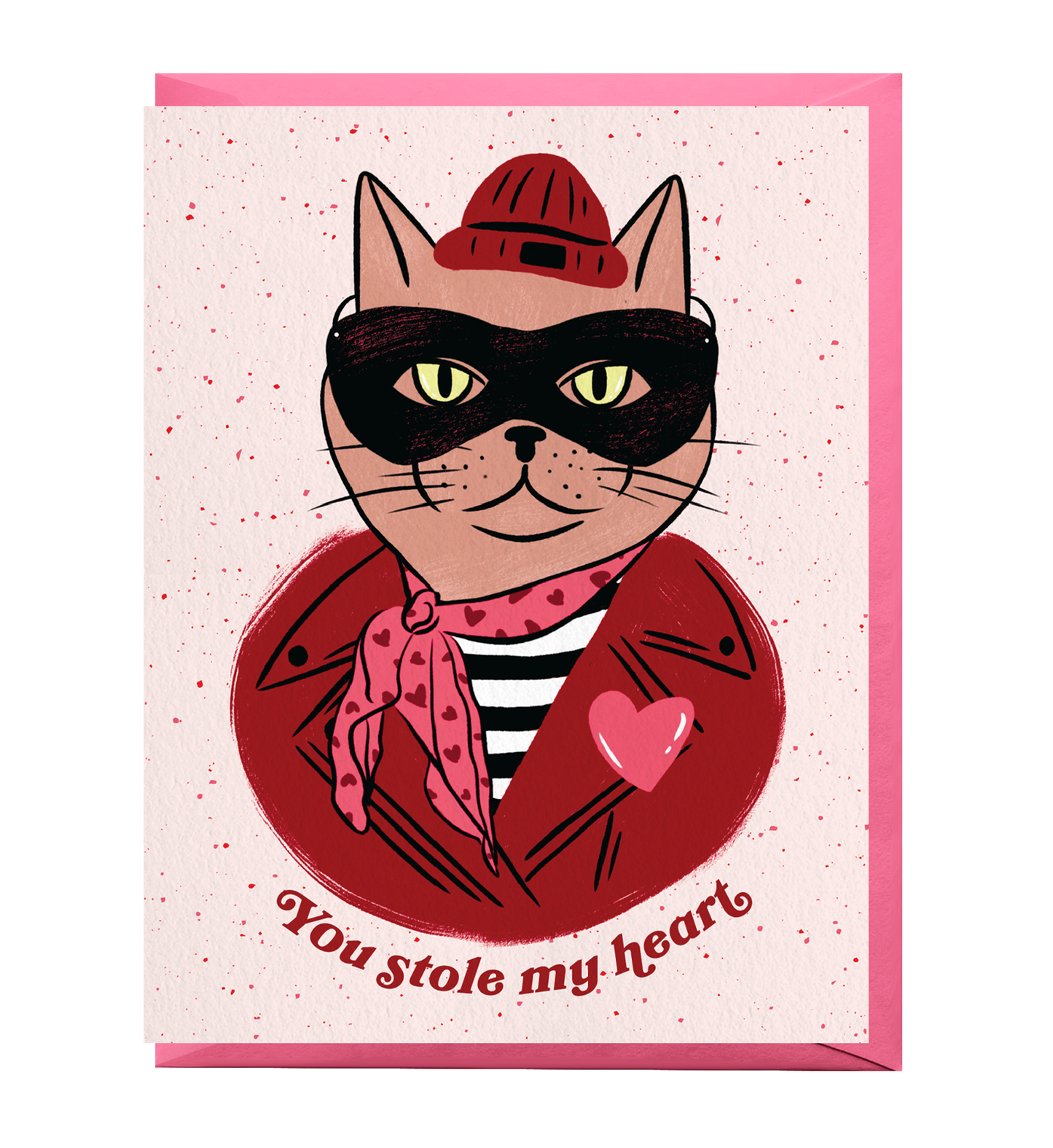 Cat Burglar Love Card