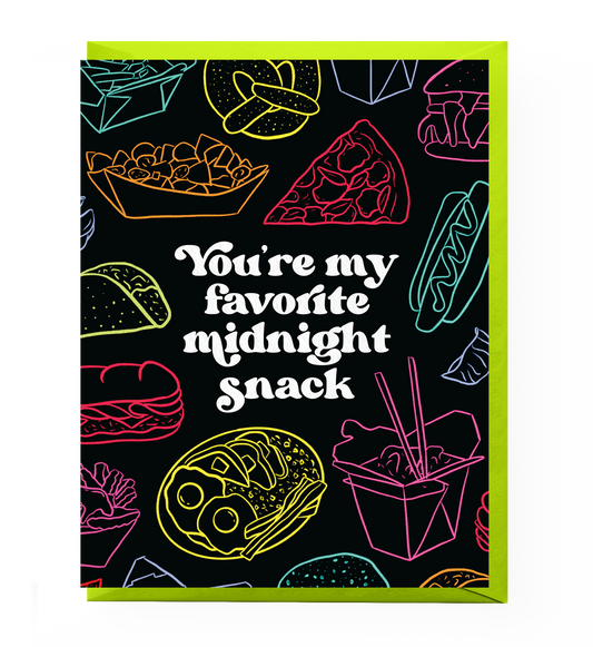 Midnight Snack Love Card