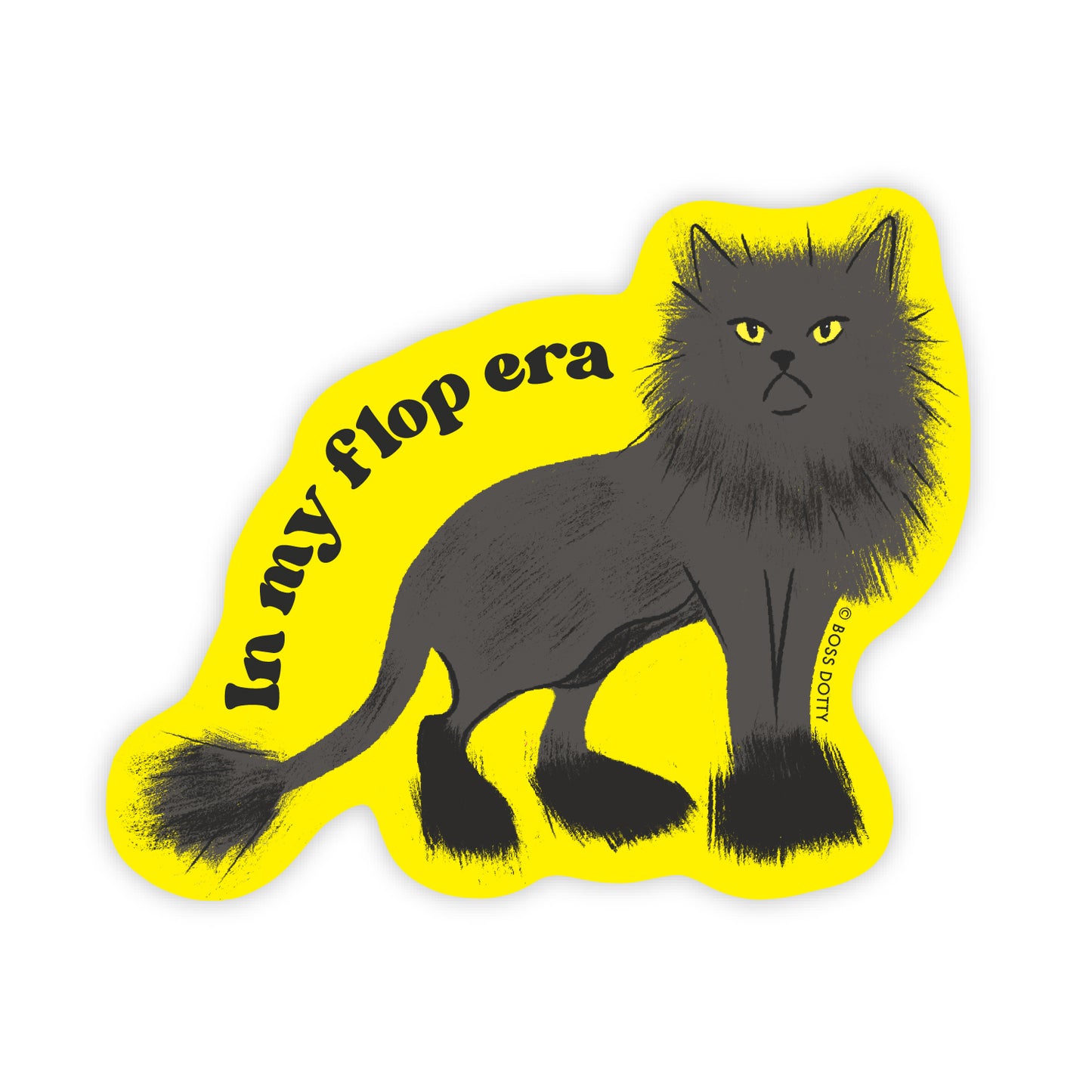 Flop Era Cat Sticker