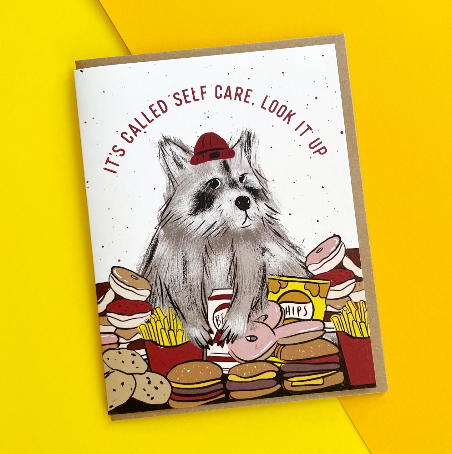 Self Care Raccoon