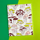 Mixed Mushrooms Greeting Card