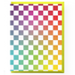 Rainbow Checkerboard Greeting Card