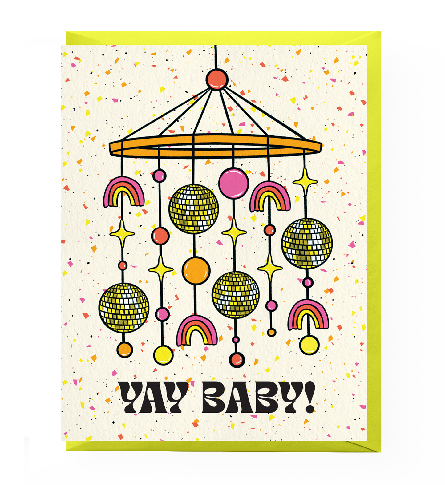 Disco Baby Card