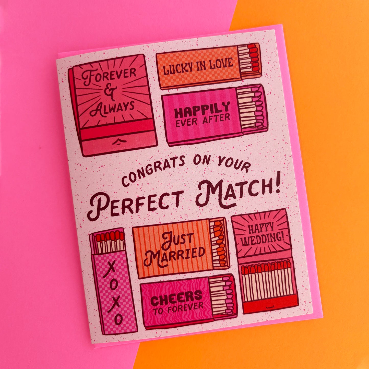 Perfect Match Wedding & Engagement Card