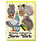 NYC Party Animals Birthday Card