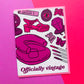 Officially Vintage 90s Greeting Card