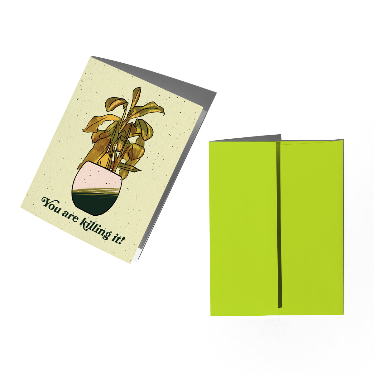 Killing It Dead Plant Card