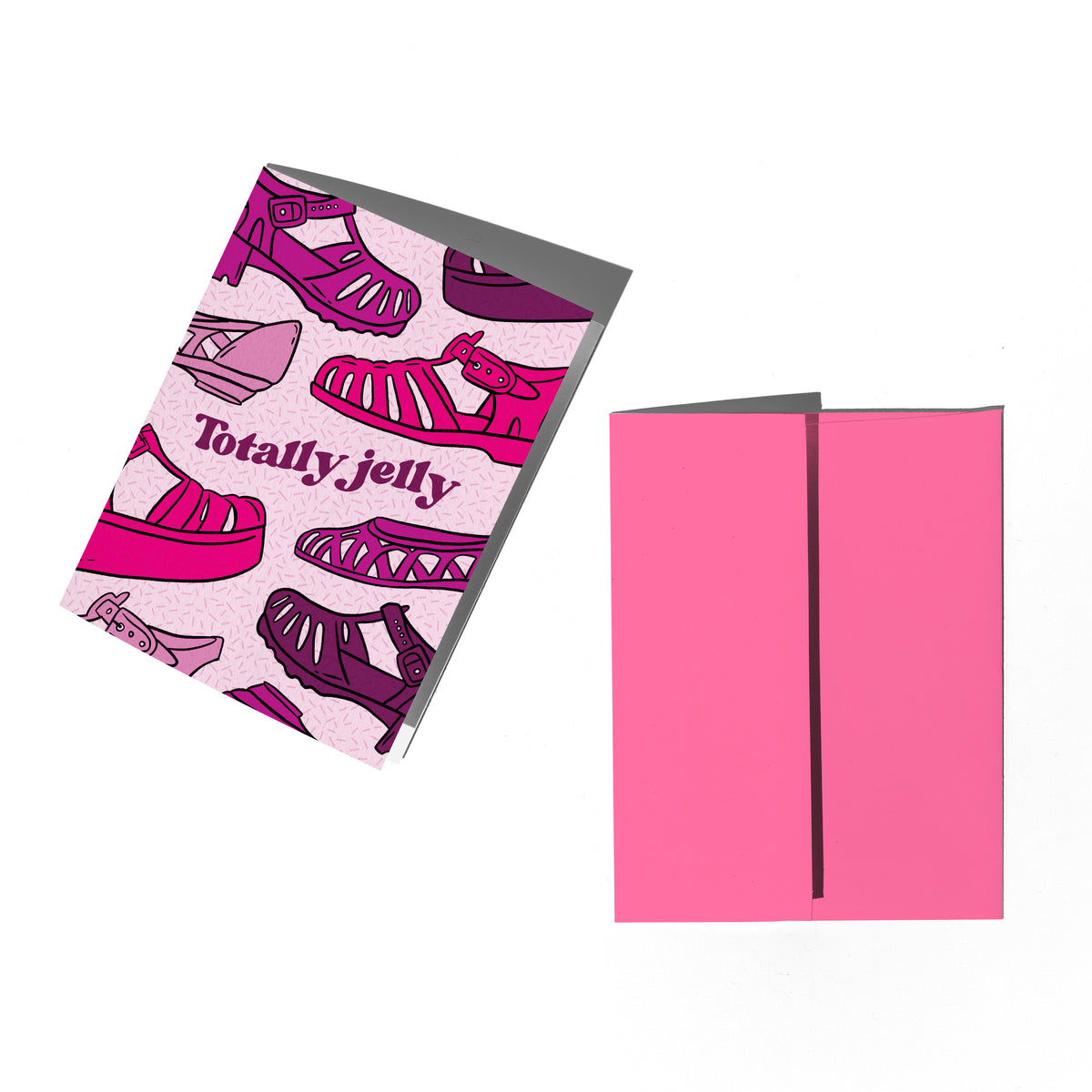 Totally Jelly Greeting Card