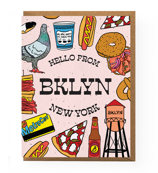Hello from Brooklyn Card