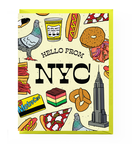 Hello from NYC Card