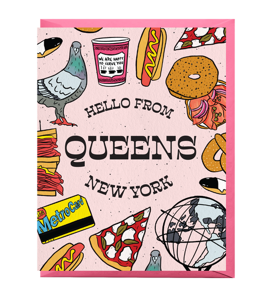 Hello from Queens Card