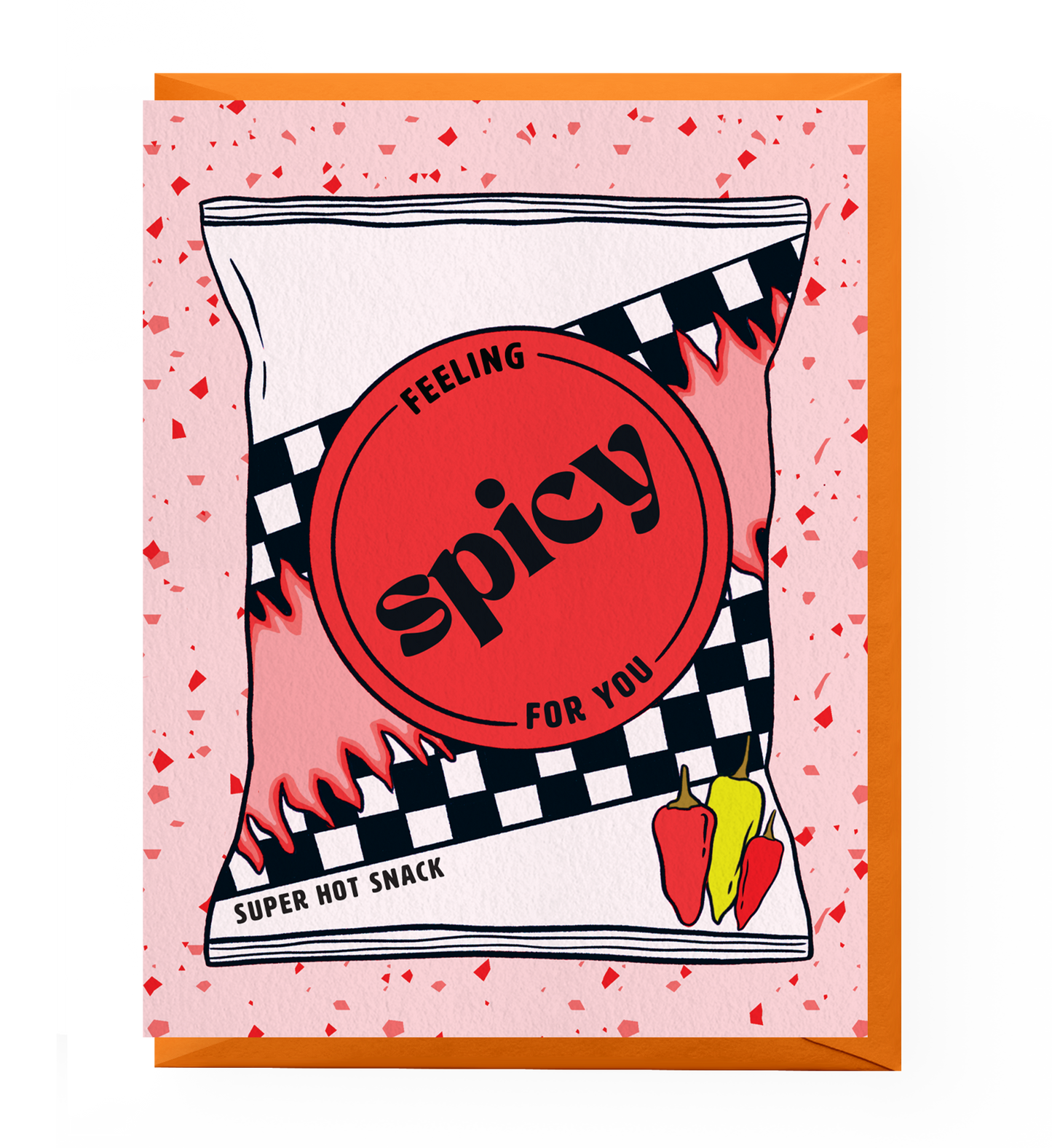 Spicy Snack Love Card