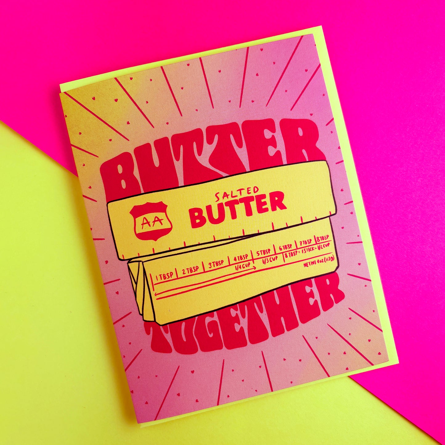 Butter Together Greeting Card