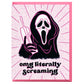 Scream Congratulations Card