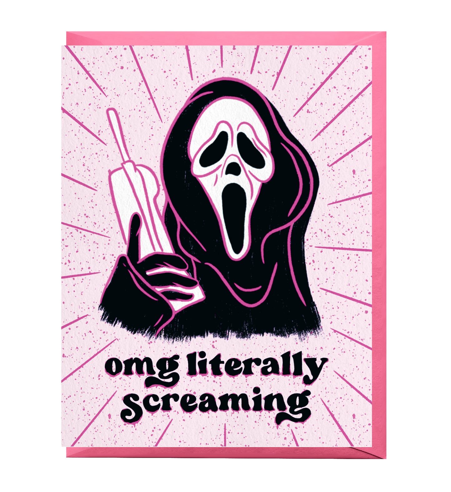 Scream Congratulations Card