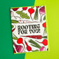 Rooting For You Congratulations Card