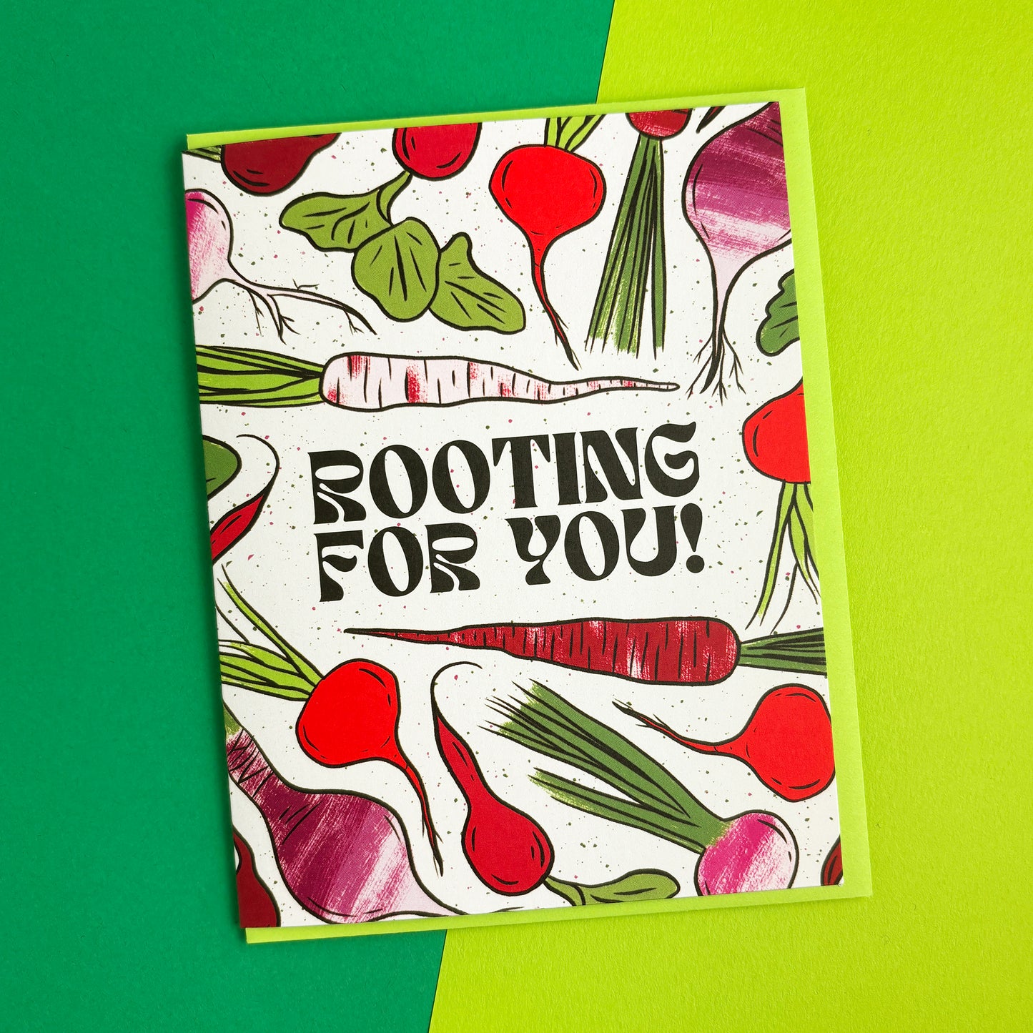 Rooting For You Congratulations Card