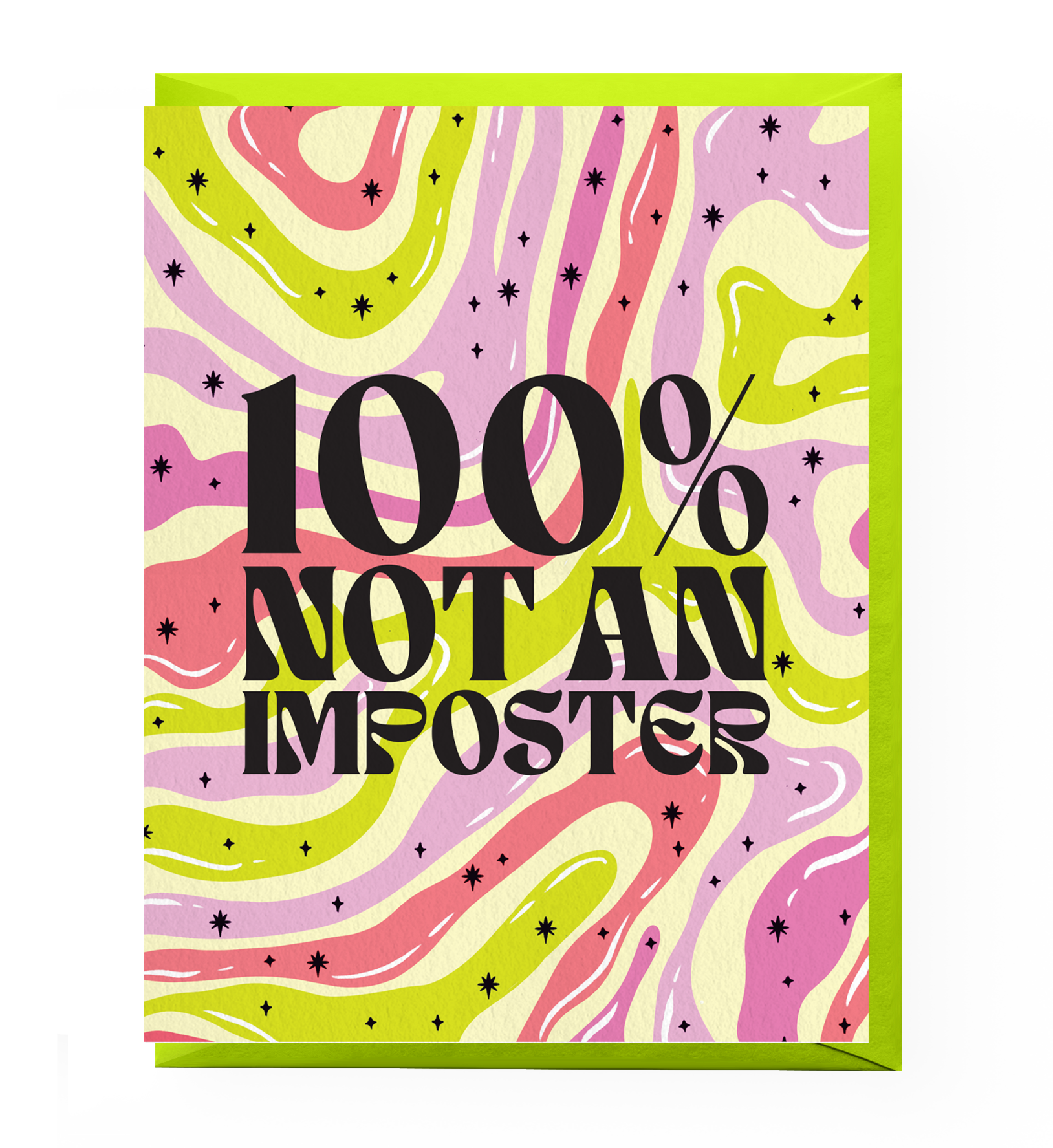 100% Not An Imposter Card