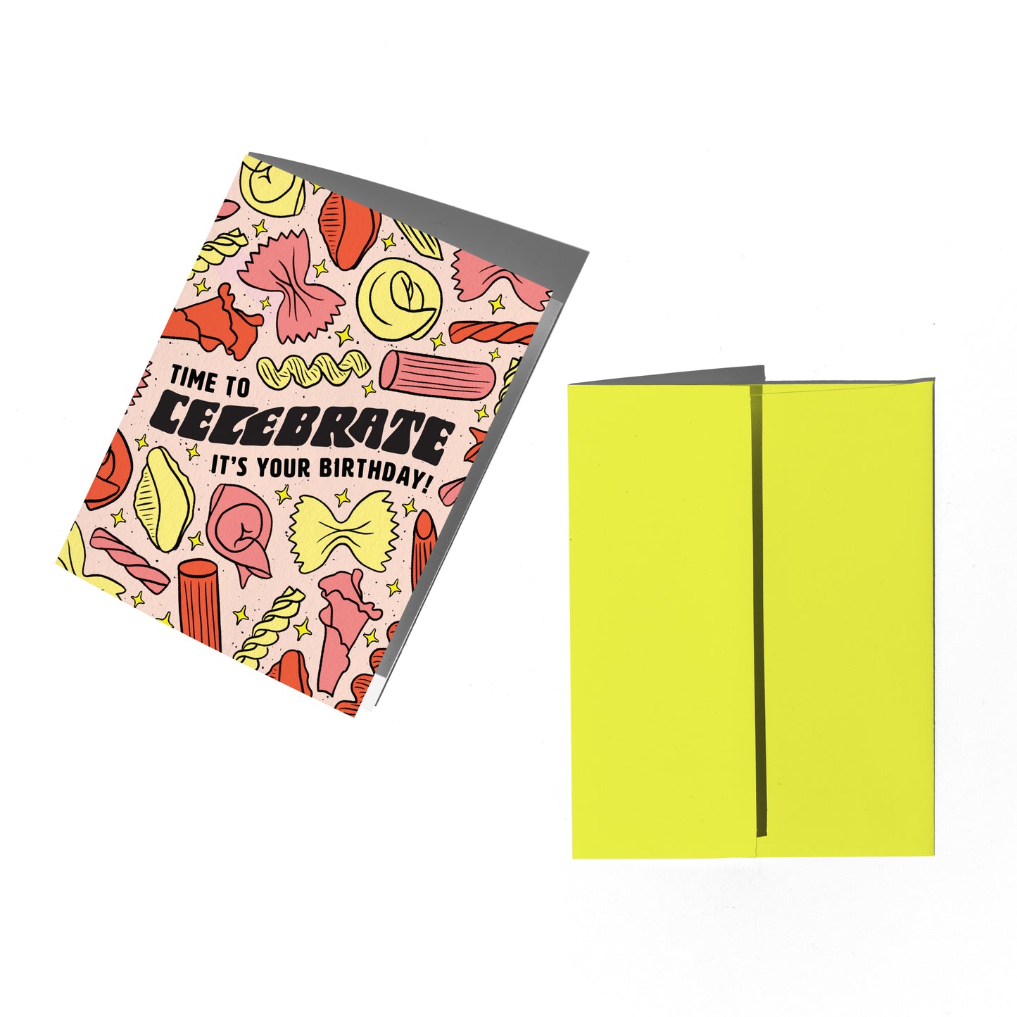 Pasta Birthday Card