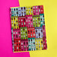 Brownstone Patterned Greeting Card
