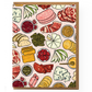 Charcuterie Patterned Greeting Card