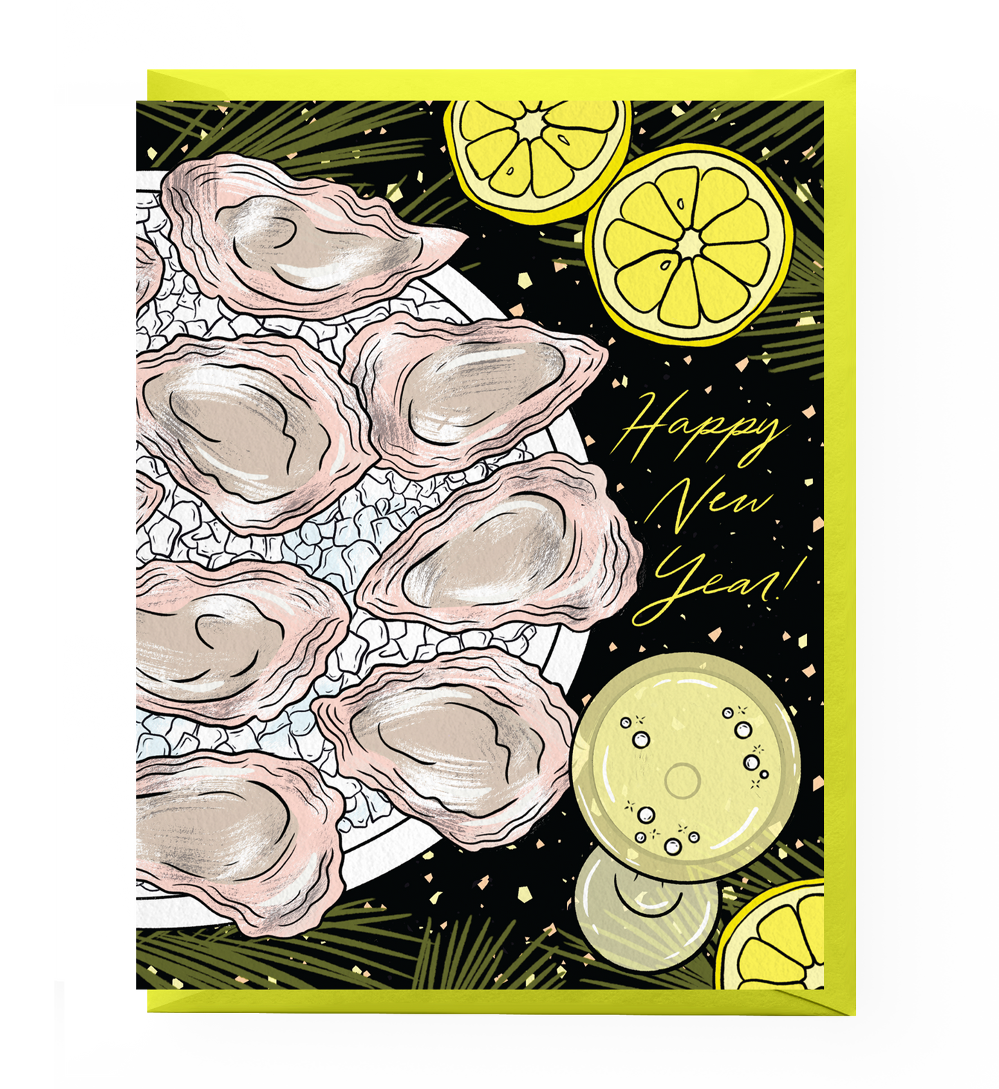 Oyster New Year Card