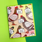 Pigeon Holiday Letters Card