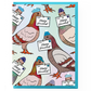 Pigeon Hanukkah Letters Card