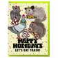 Trash Animals Holiday Card