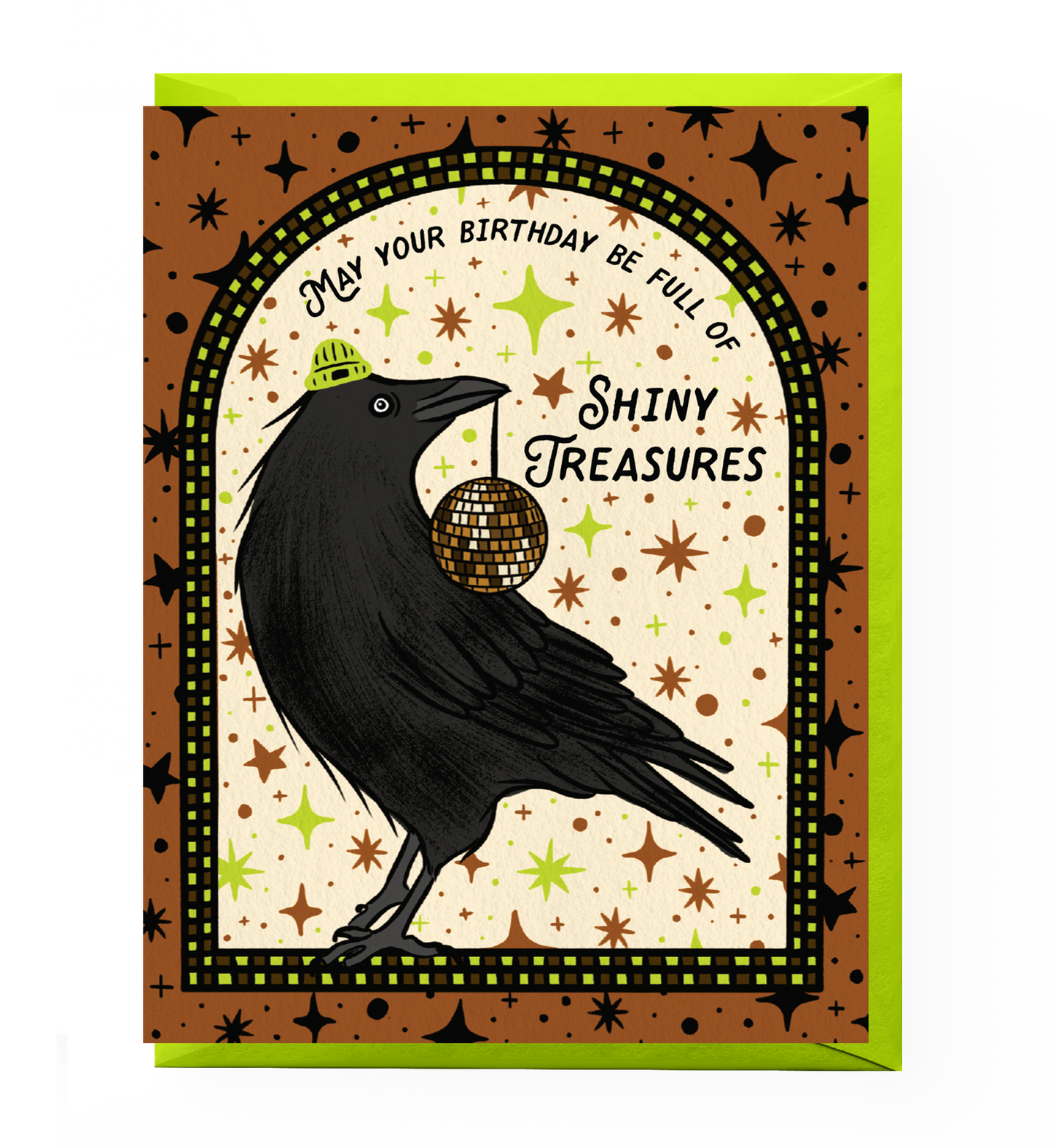 Crow Birthday Card