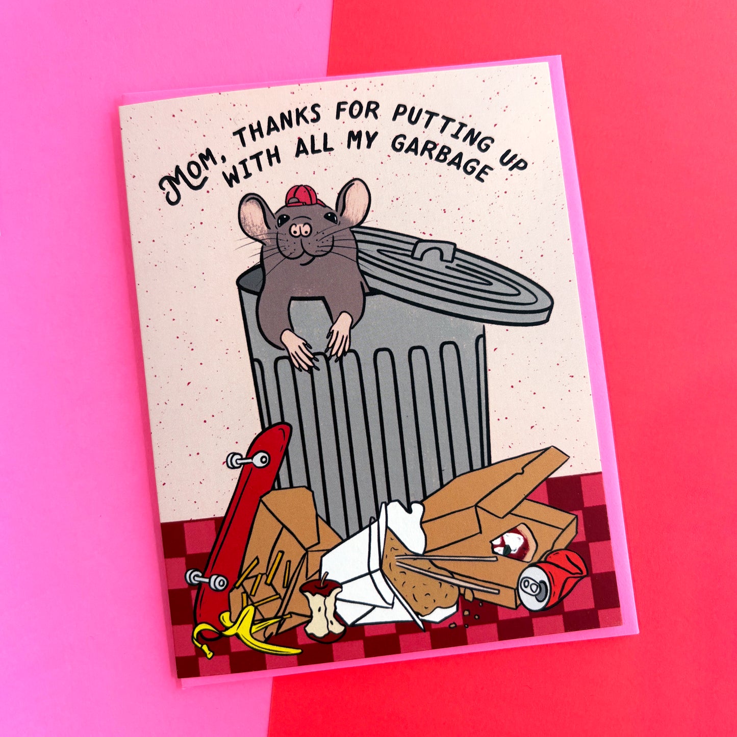 Cute Rat Mother's Day Card
