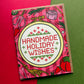 Handmade Holiday Wishes Card