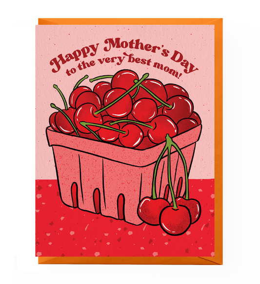 Cherry Mom Mother's Day Card