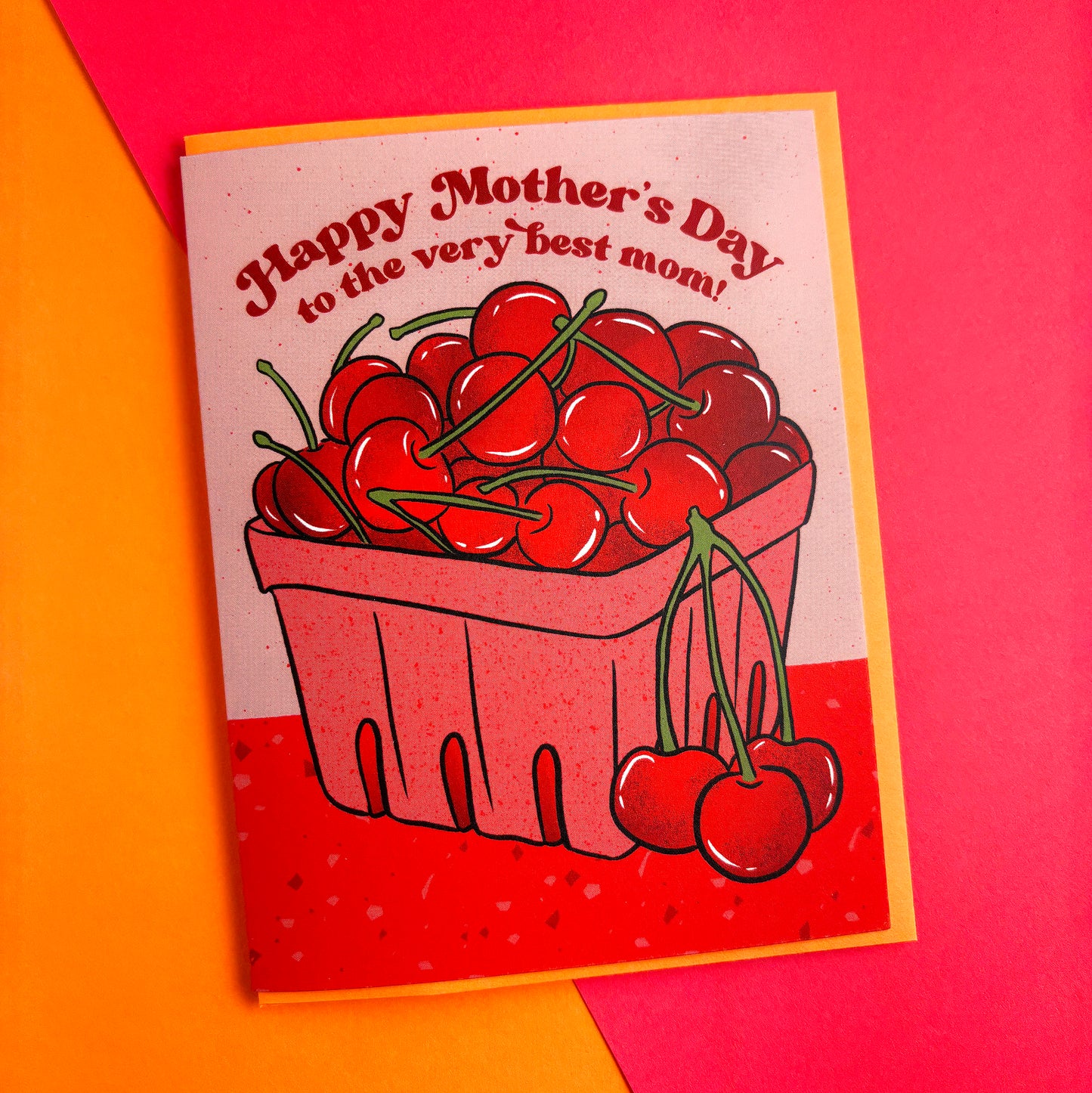 Cherry Mom Mother's Day Card