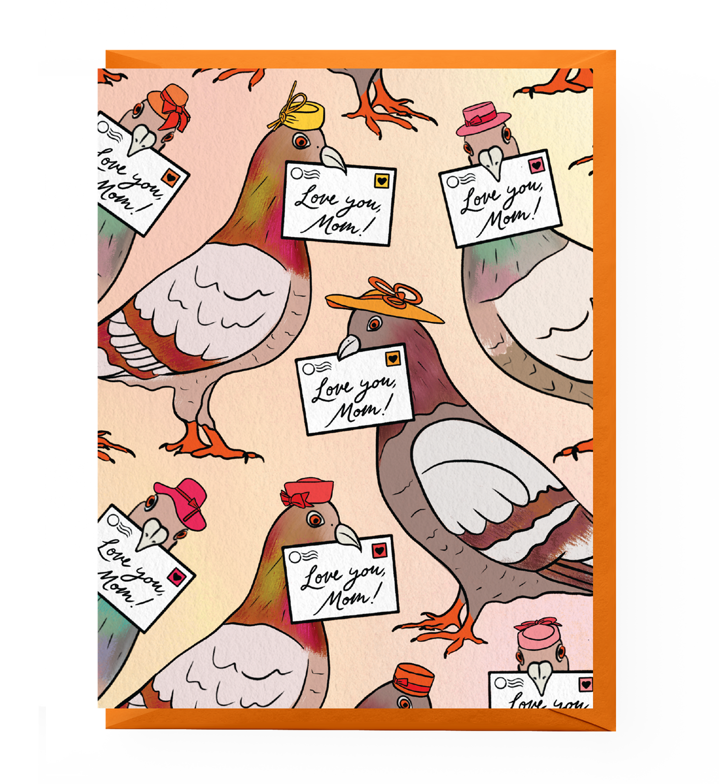 Pigeon Mother's Day Card