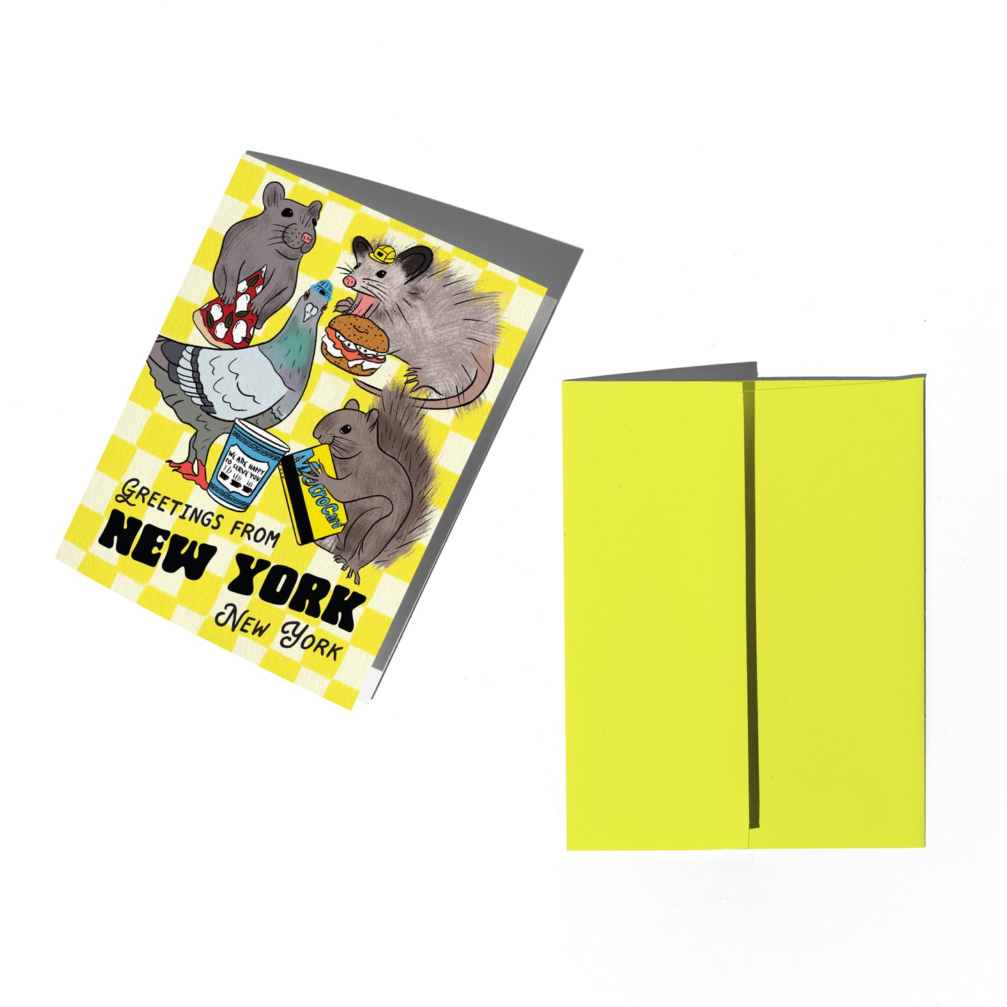 Greetings from New York Card