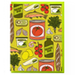 Sunday Dinner Patterned Greeting Card