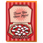 Pizza Box Thank You Card