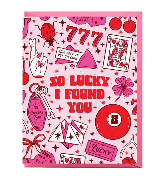 Lucky Charm Love Card