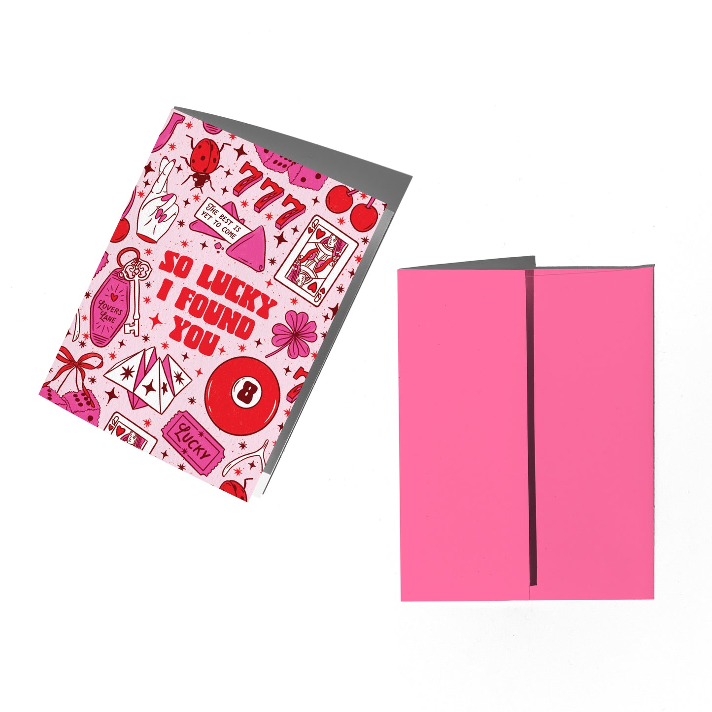 Lucky Charm Love Card