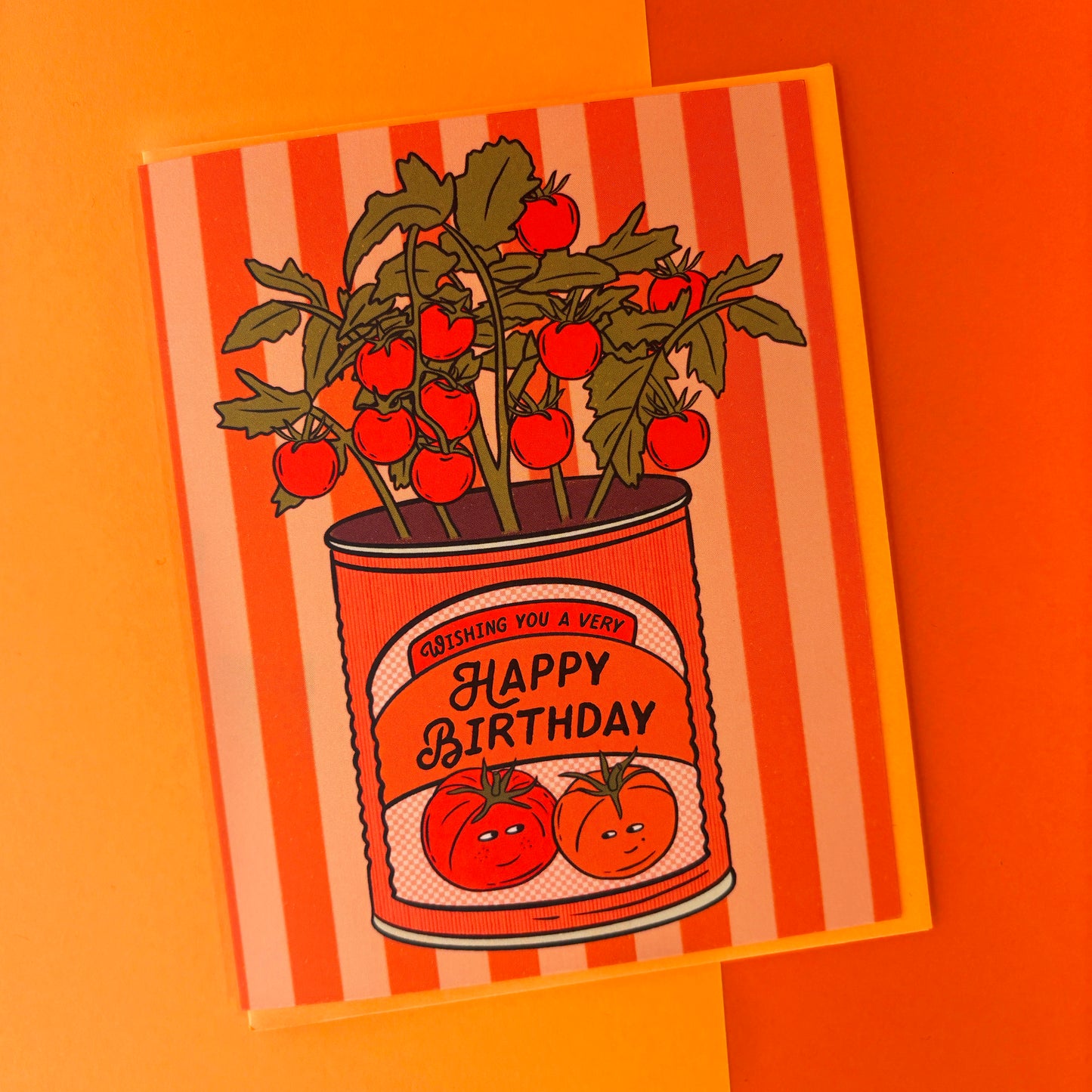 Tomato Birthday Card