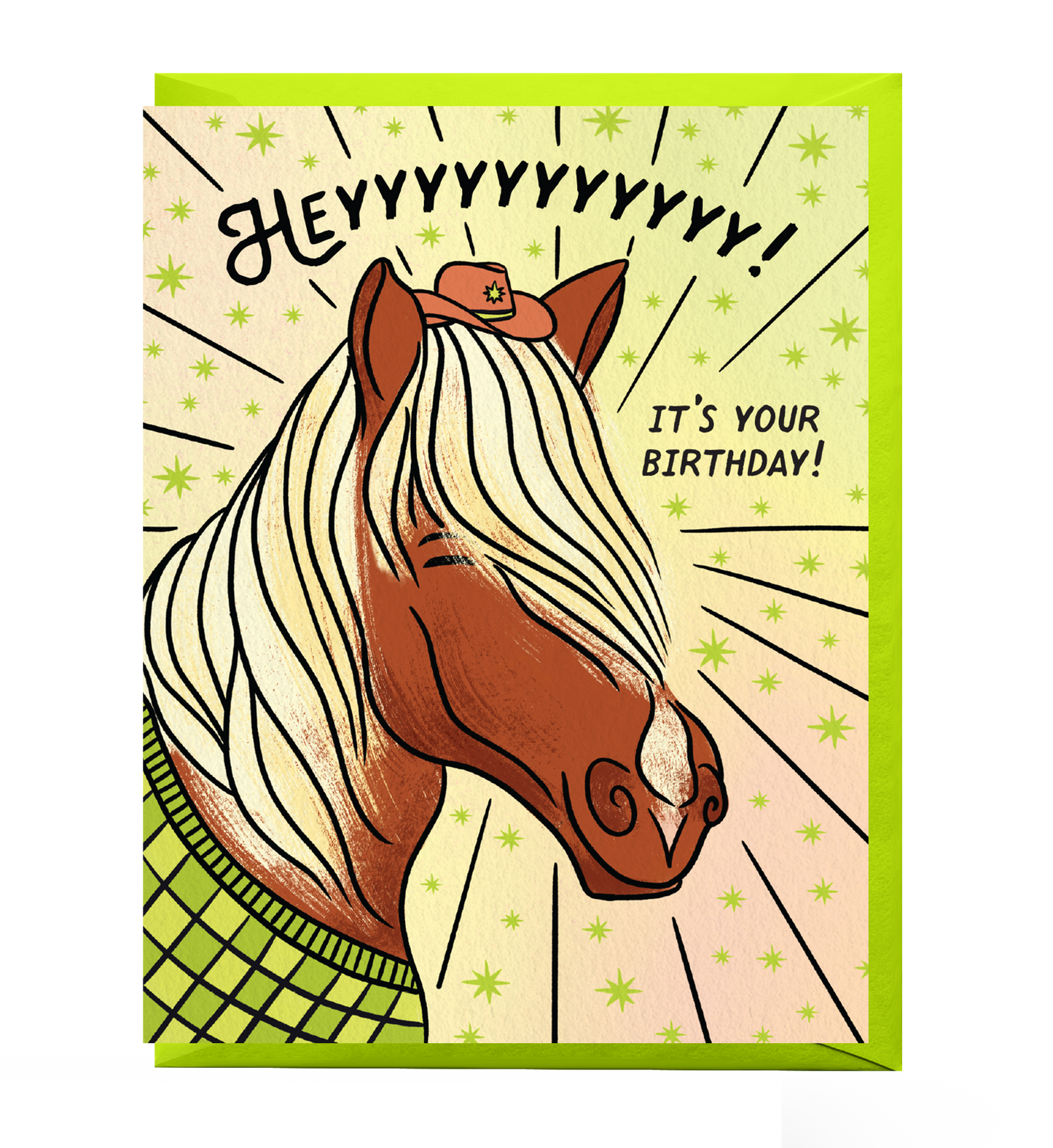 Horse Birthday Card