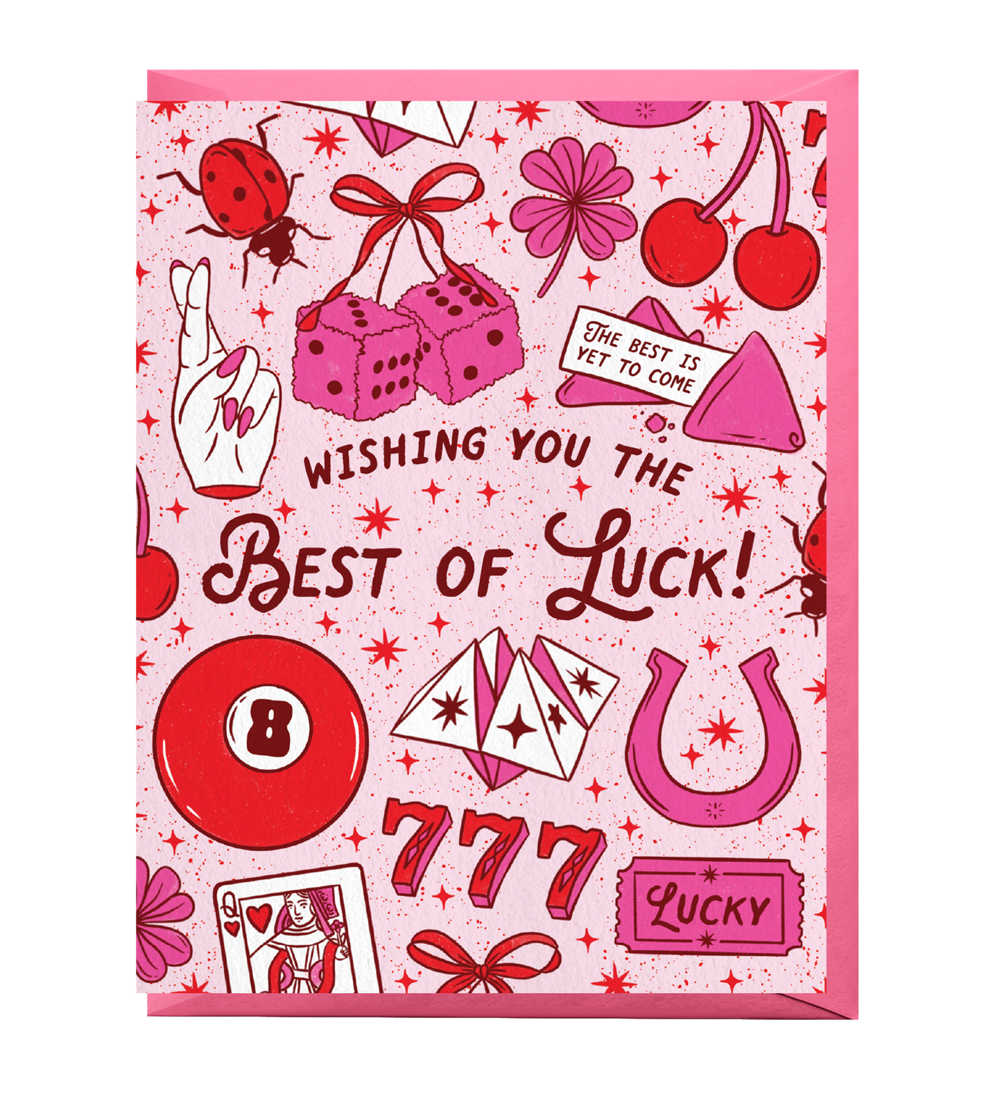Good Luck Charms Encouragement Card