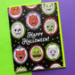 Monster Mask Halloween Card