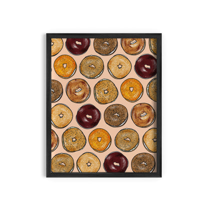 Bagels Art Print