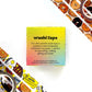 Bagels & Breakfast Food Washi Tape Boxed Set