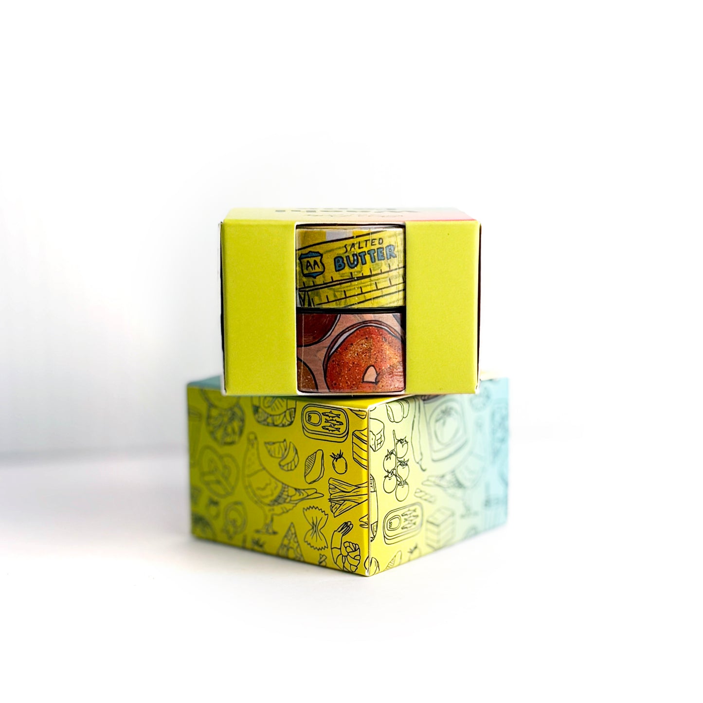 Bagels & Breakfast Food Washi Tape Boxed Set